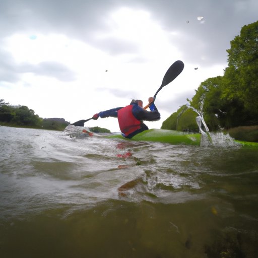 Taking the Plunge: Daring Kayak Challenges in a Lake