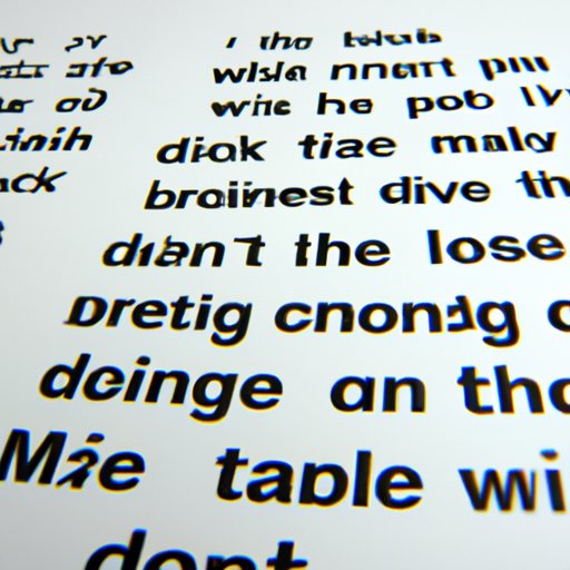 Investigating How Dance Lyrics Influence Popular Music