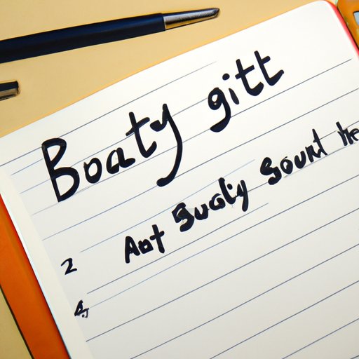 Create a Budget and Set Financial Goals