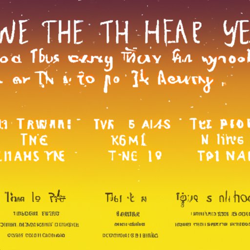 The Story of a Year in Review: A Trip Around the Sun