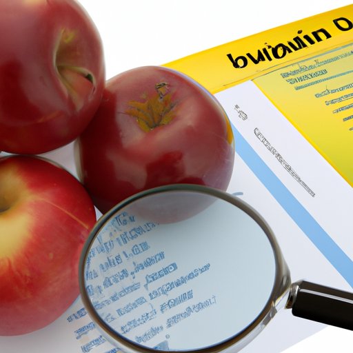 Investigating the Health Claims Surrounding Apples