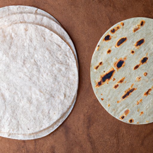 Comparing Regular and Carb Balance Tortillas