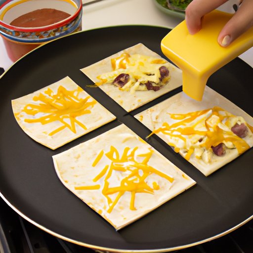 How to Make a Healthy Cheese Quesadilla