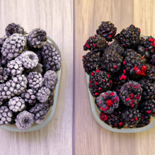 Comparing Fresh and Frozen Blackberries for Optimal Health