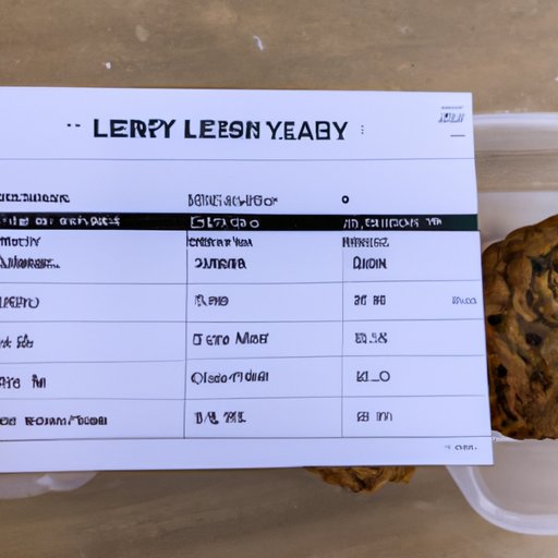 Nutritional Analysis of Lenny and Larry Cookies