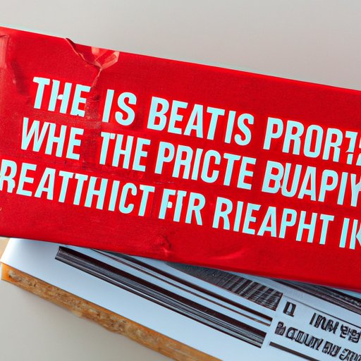 Investigating the Claims of Health Benefits Made by RX Bar Companies