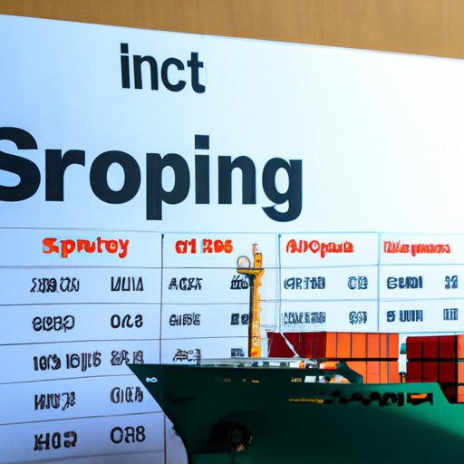 Reviewing the Top Shipping Companies and Their Stock Prices