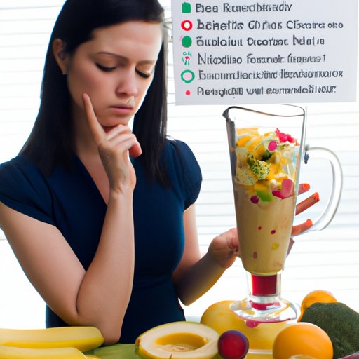 Examining the Health Impacts of Consuming Too Much Fruit in a Tropical Smoothie