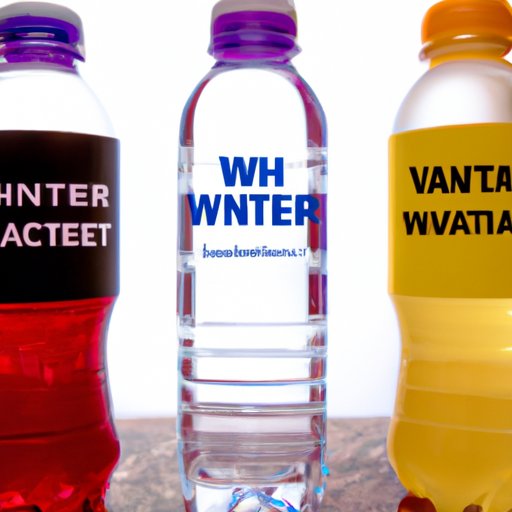 Comparing Vitamin Waters to Other Beverages