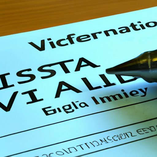 Requirements for Obtaining a Visa