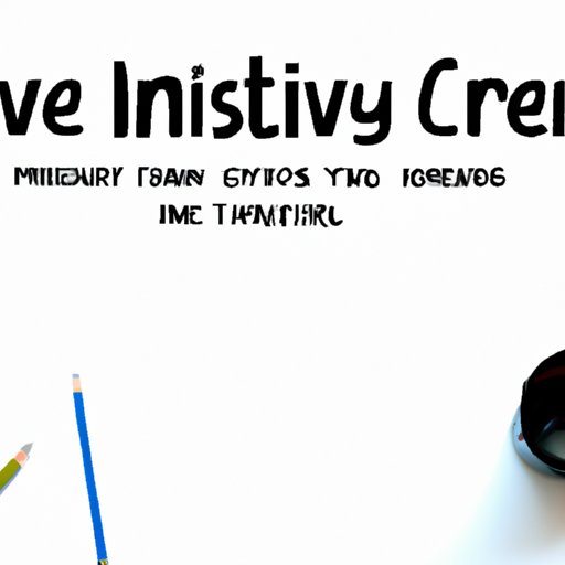Interviewing Creatives: Insight into the Creative Mind