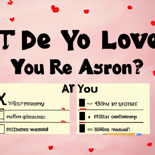 Taking an Are You in Love Test: Pros and Cons