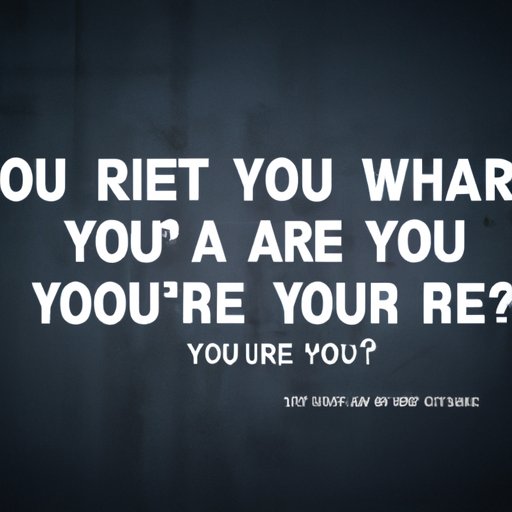 Understanding the Message Behind Are You Ready Lyrics