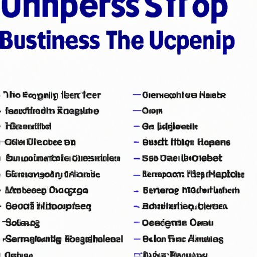 List of Resources Available to International Students Looking to Start a Business in the US