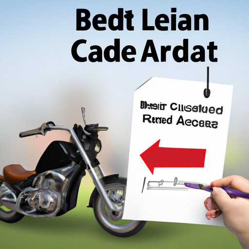 How to Secure a Motorcycle Loan with Bad Credit