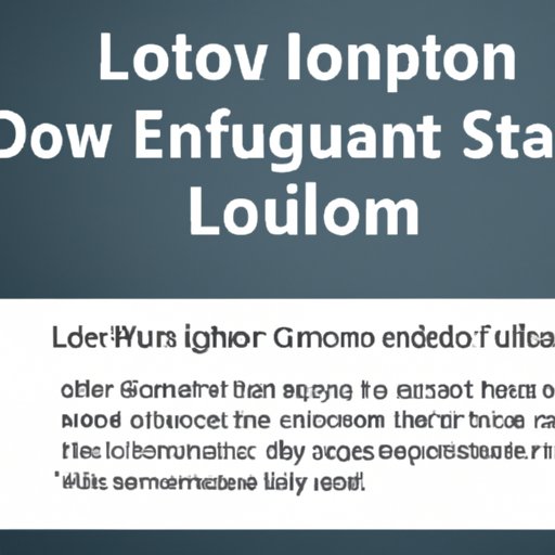 Introduction – Overview of Government Loan Options for Starting a Business