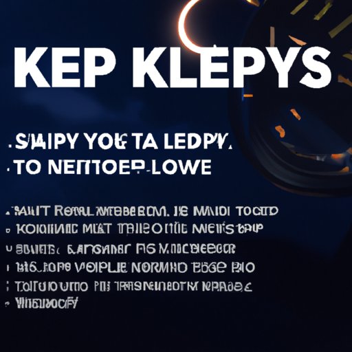 Tips From K Flay On Improving Your Sleep Hygiene