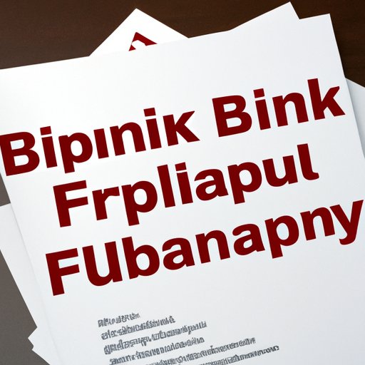 Comparing Different Types of Bankruptcy Filing Options with One Main Financial
