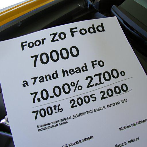 How to Finance a $7000 Vehicle