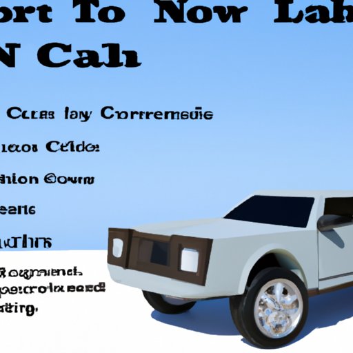 How to Secure a Car Loan Without a License in NC