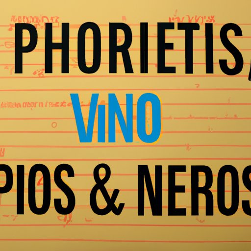 Summary of Pros and Cons