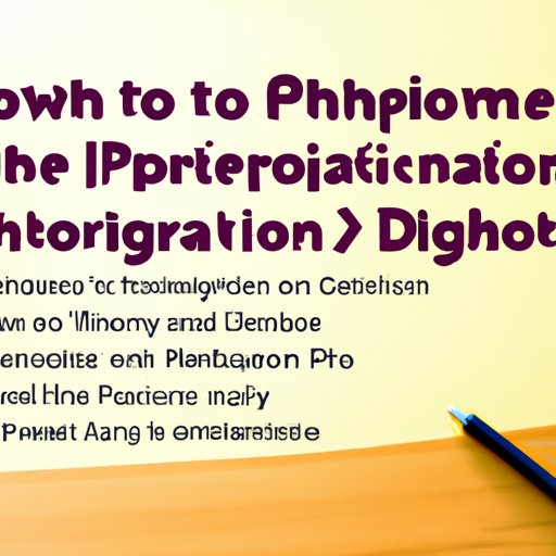 What You Need to Know Before Applying for a PhD in Information Technology