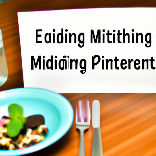 Mindful Eating: An Effective Method for Weight Loss without Exercise