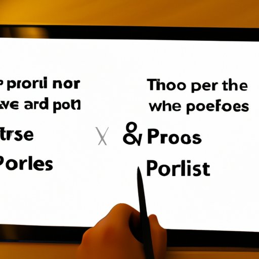 Analyzing the Pros and Cons of Trading in a Surface Pro