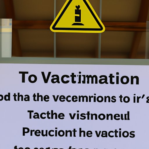 Health and Safety Measures in Place for Unvaccinated Visitors