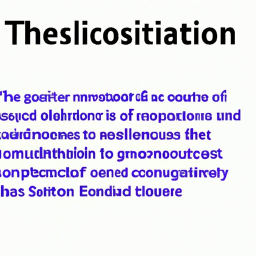 Conclusion: Summarizing the Topics Discussed in the Article