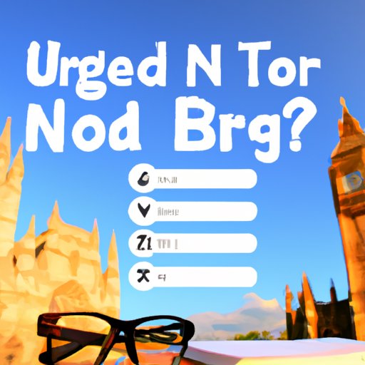 What to Consider Before Booking a Trip to the UK