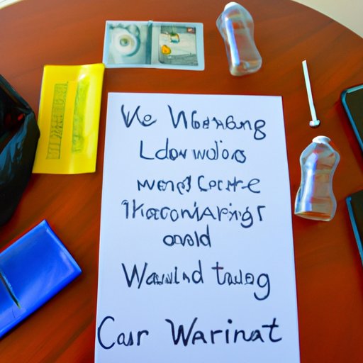 Strategies for Avoiding Arrest While Travelling with a Warrant