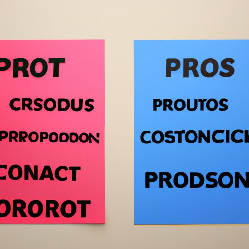 Overview of Pros and Cons