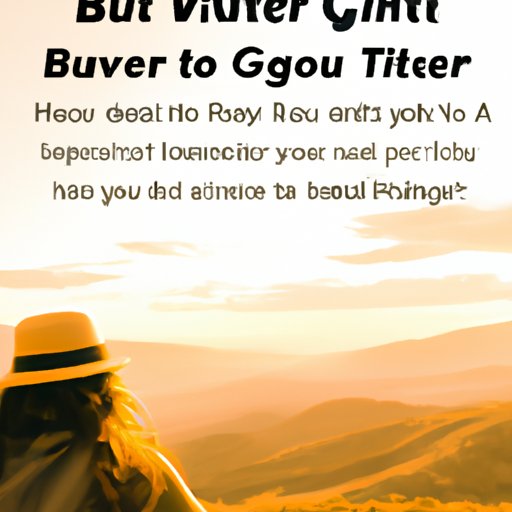 VII. Tips for Planning Your Own Trip Inspired by Did Culver and Brittini 