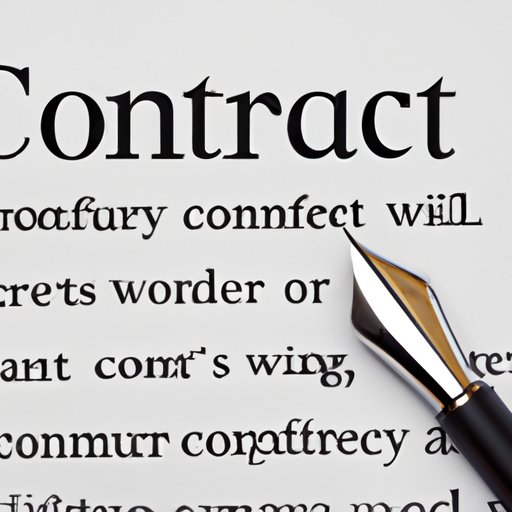 Outlining the Consequences of Not Having a Contract in Writing