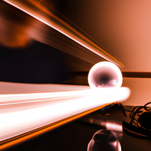 Exploring the Relationship Between Electron and Light Speed