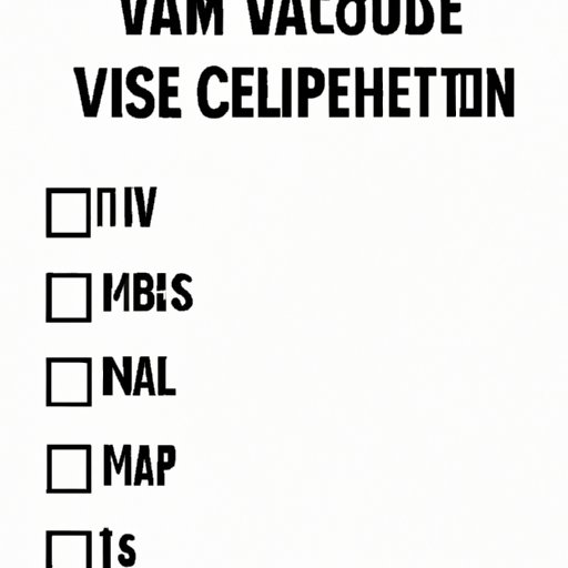 Comparing Vaccine Requirements for Different Countries