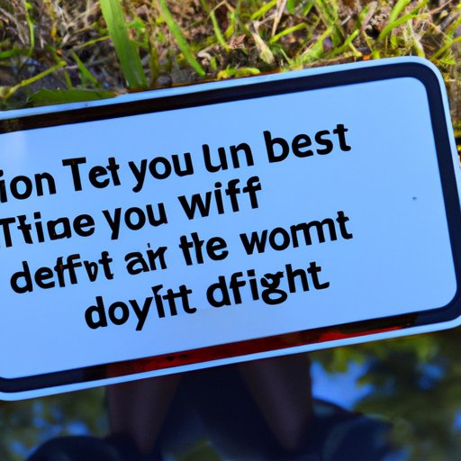 Exploring the Deeper Meaning Behind “Do Not Trip Over What is Behind