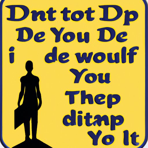 Exploring the Deeper Meaning Behind “Do Not Trip Over What is Behind