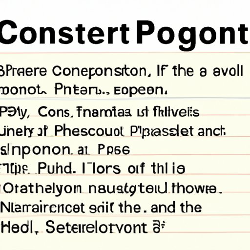 Conclusion: Summary of Key Points