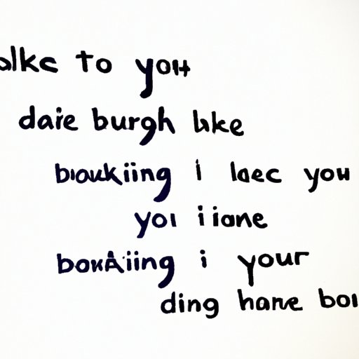 Breaking Down the Structure of Do You Dance Lyrics