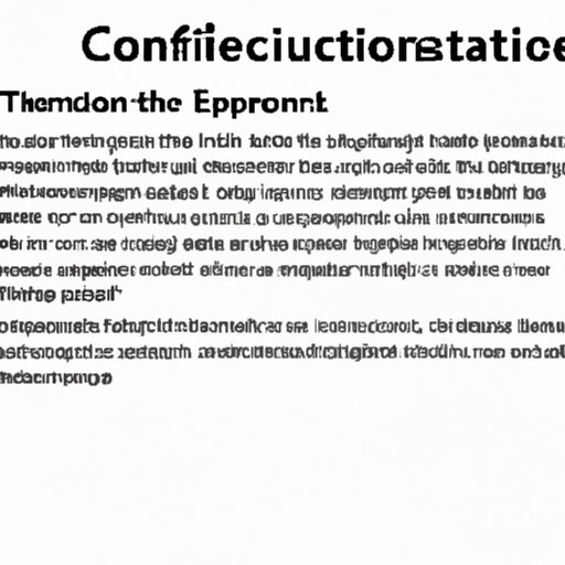 Conclusion: Summarizing the Key Points of This Article