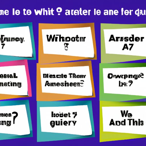 Types of Questions to Ask