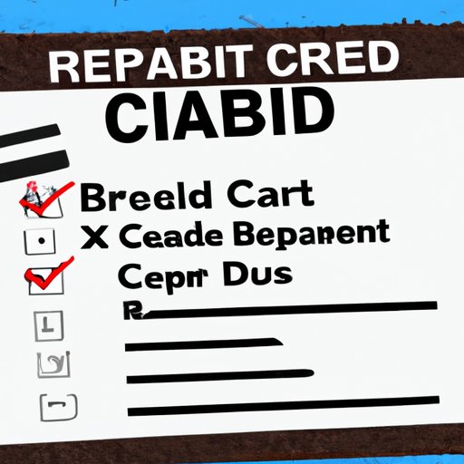 Recommendations for Those with Bad Credit