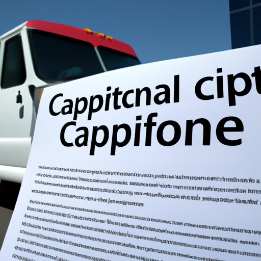 Exploring the Process for Applying for Capital One Commercial Vehicle Financing