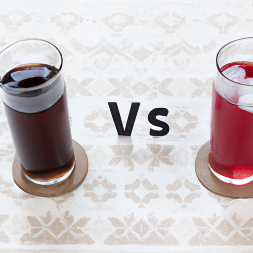 Comparing the Taste of Regular and Diet Dr Pepper