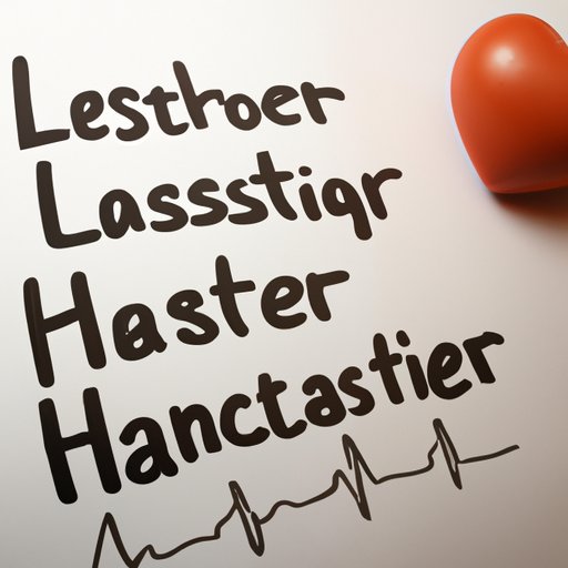 Investigating the Role of Exercise in Reducing High Cholesterol