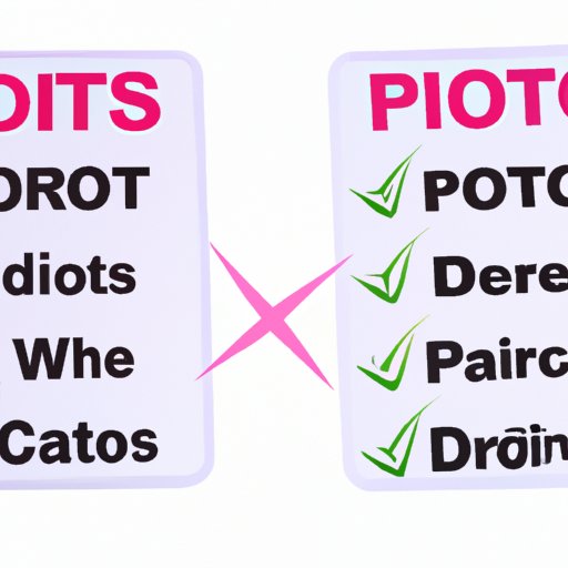 Pros and Cons of Each Diet Type