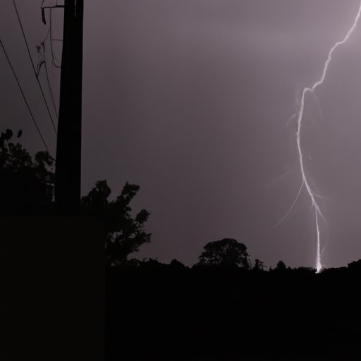 Analyzing the Effects of Light on the Speed of Lightning