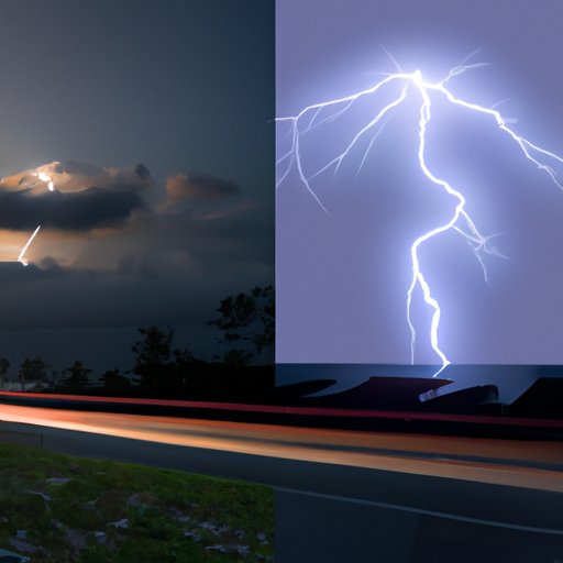 Comparing the Speed of Light to the Speed of Lightning